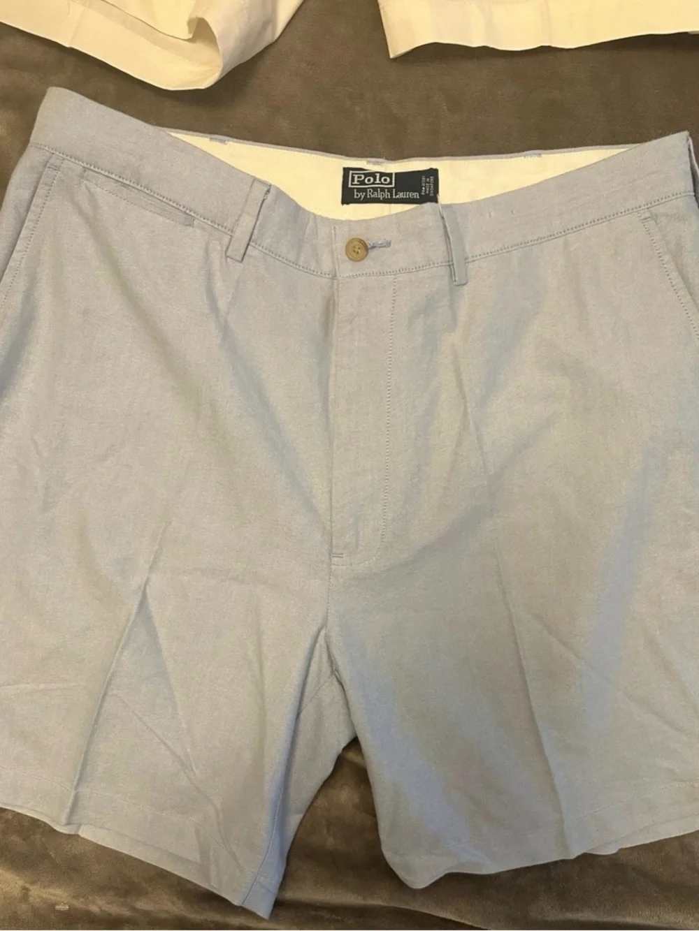 Polo Ralph Lauren Chambray Khaki Shorts Bundle Men's Size 36 Preppy College